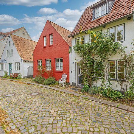 Fewo1846 - Altes Steuermannhaus - Uriges Reihenhaus Mit 2 Schlafzimmern In Der Altstadt Flensburg Kültér fotó